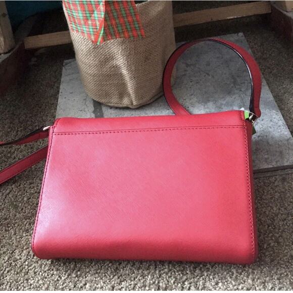 NWT Kate Spade Cove Street Red Dody Crossbody 10” X 9” handbag - Picture 5 of 8
